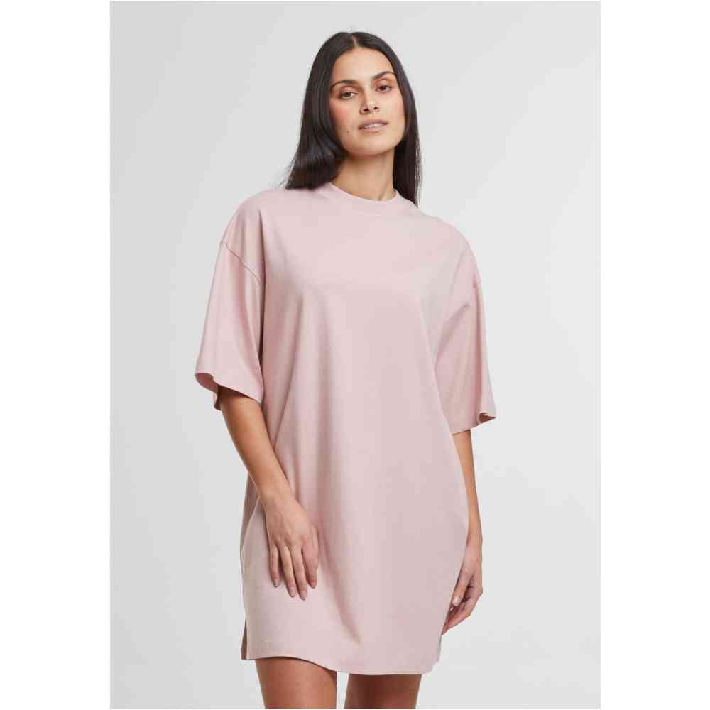 Urban Classics - Organic Heavy Oversized Tee Robe courte - Rose
